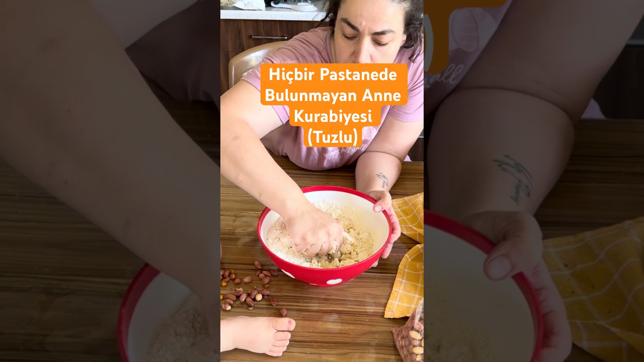 Hiçbir Pastanede Bulunmayan Anne Kurabiyesi(Tuzlu) #pratiktarifler Hiçbir Pastanede Bulunmayan Anne Kurabiyesi(Tuzlu) #pratiktarifler