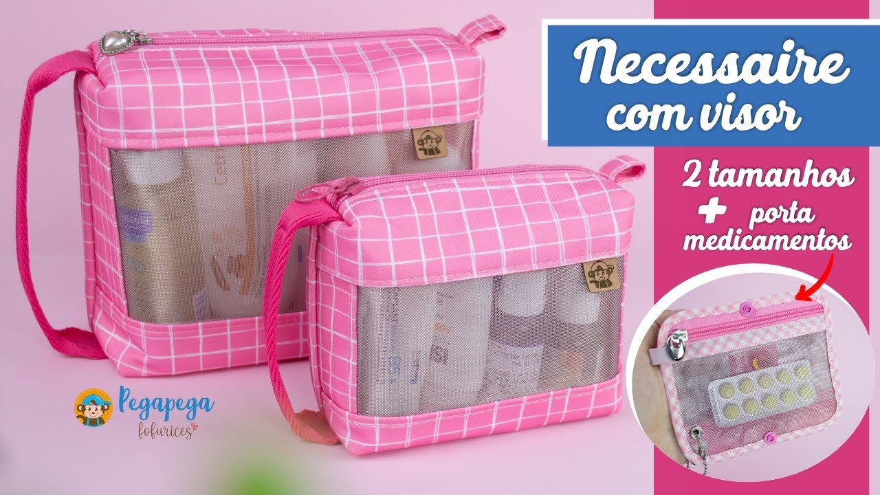 Necessaire com visor | Passo a Passo para iniciantes