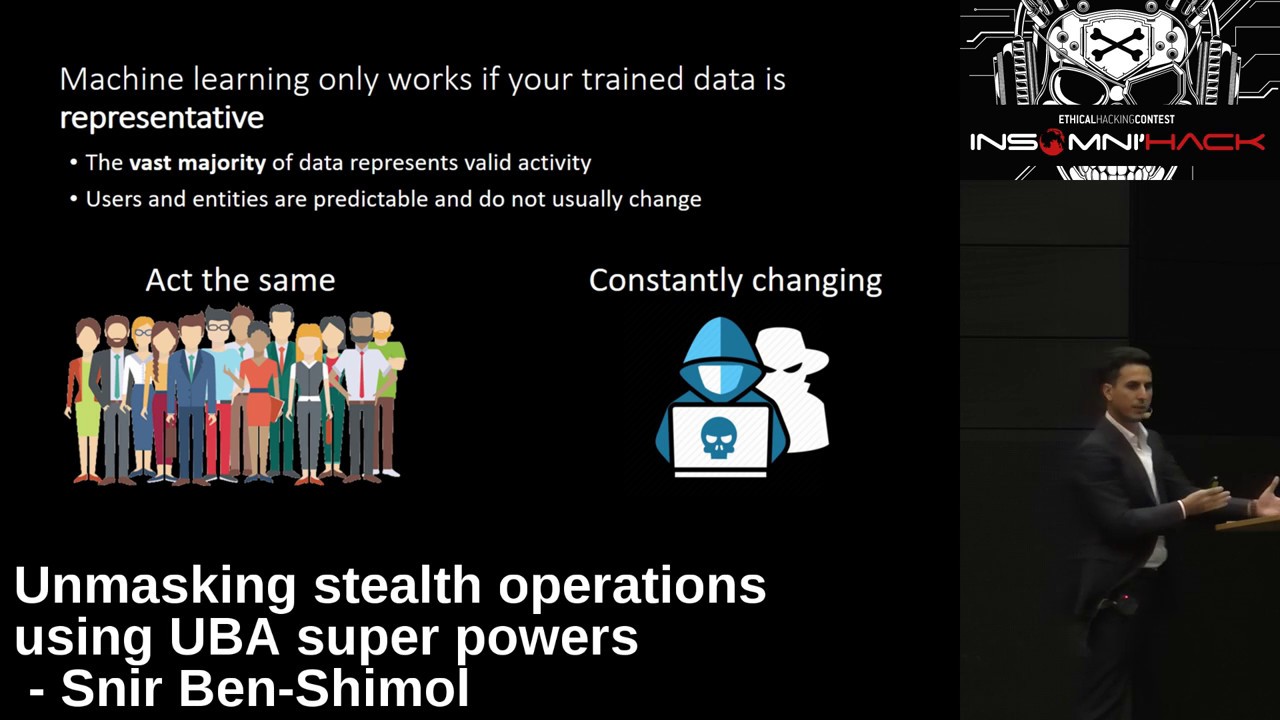 Unmasking stealth operations using UBA super powers - Snir Ben-Shimol, Varonis