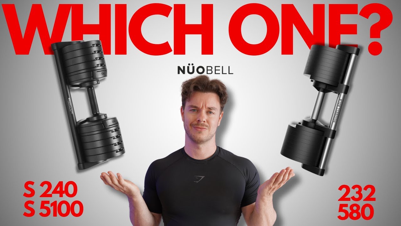 NÜOBELL Adjustable Dumbbells for Home Gym – Compact & Free US Shipping