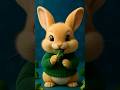 This Bunny Loves Broccoli More Than You Think! 🥦 😄🐰 #bunny #cutebunny #funnybunny  #3danimation