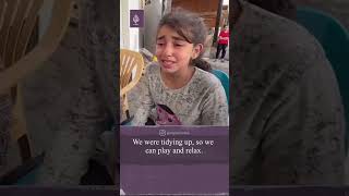 I Just Want To Play The Palestinian Girl Said After Bombing Her Home In Gaza Today.