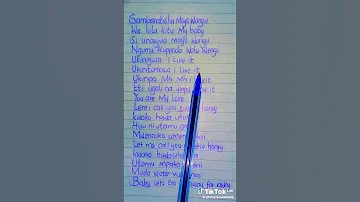 Far Away Sambaratisha Moyo Wangu By Jay Melody Lyrics Video Foryou Dance 