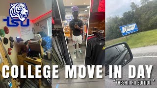 College Move in day @ THE REAL TSU🐅