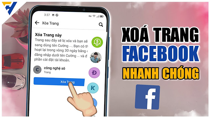 Làm thế nào để xóa page trên facebook