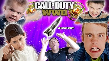 RAGING TRASH TALKING NOOBS GET NUKED! - COD WW2