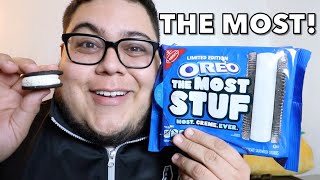 Oreo The Most Stuf Cookie Review!  #Foodie #FoodReview