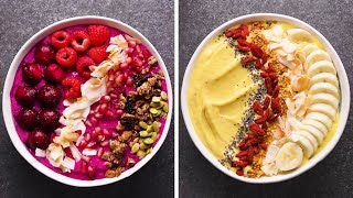 Smoothie Bowls | Yummy Healthy Desserts | Healthy DIY treats by So Yummy