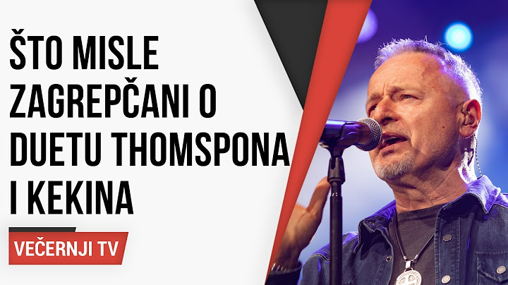 Što mislite o duetu Thompson - Mile Kekin? Evo što kažu Zagrepčani: 'To je dobra ideja, zašto ne?
