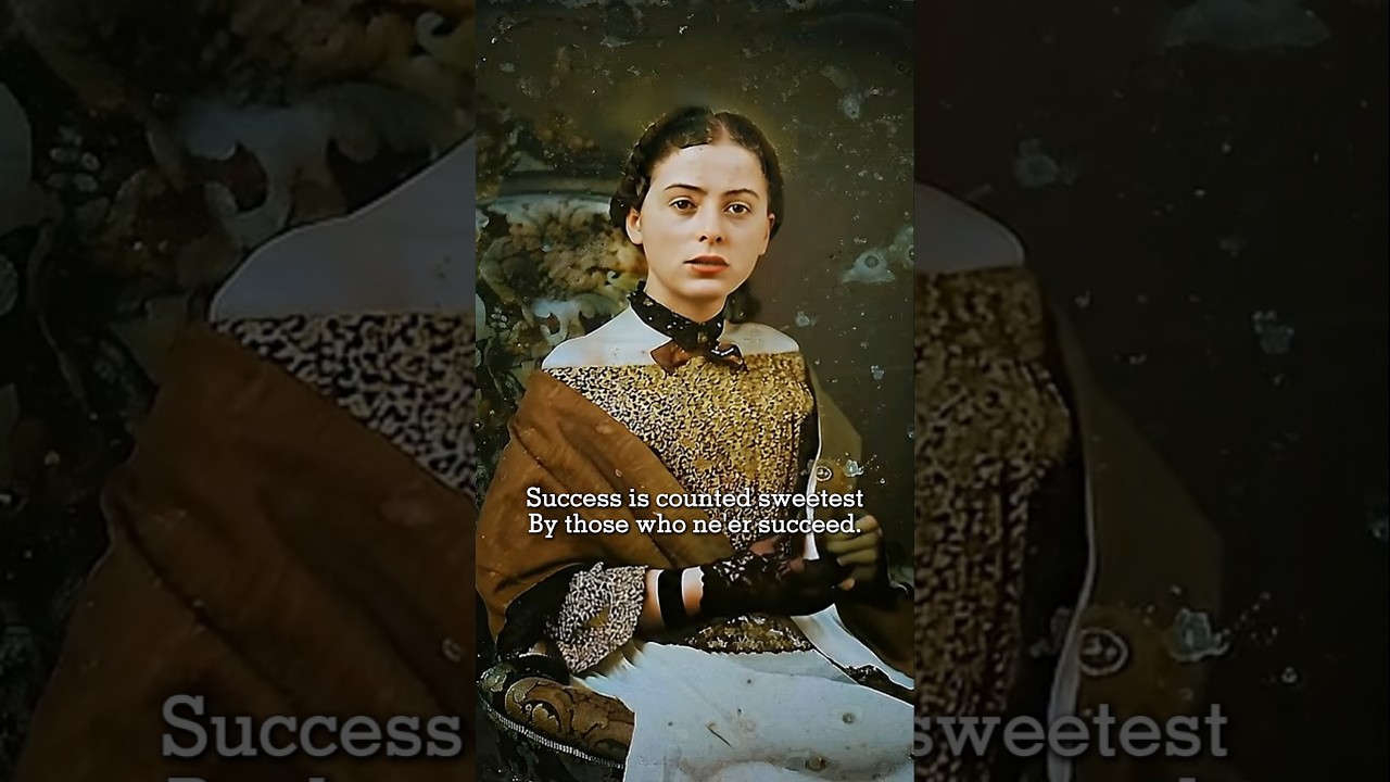 Emily Dickinson’s Success is Counted Sweetest – Victorian Poetry Brought to Life