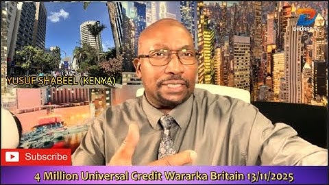 Univesal Credit Wararka Britain SalimDhorre iyo F Madar.