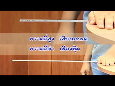 เราได้ยินเสียงต่างกันอย่างไร วิทยาศาสตร์ ป.5