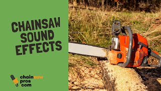 Chainsaw Sound Effects  1 Hour of Chainsaw Sounds