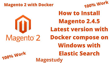 How to Install Magento 2.4.5 with Docker Container || Elastic Search || Composer || 100% work