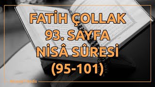 Fatih Çollak - 93.Sayfa - Nisâ Suresi 95-101
