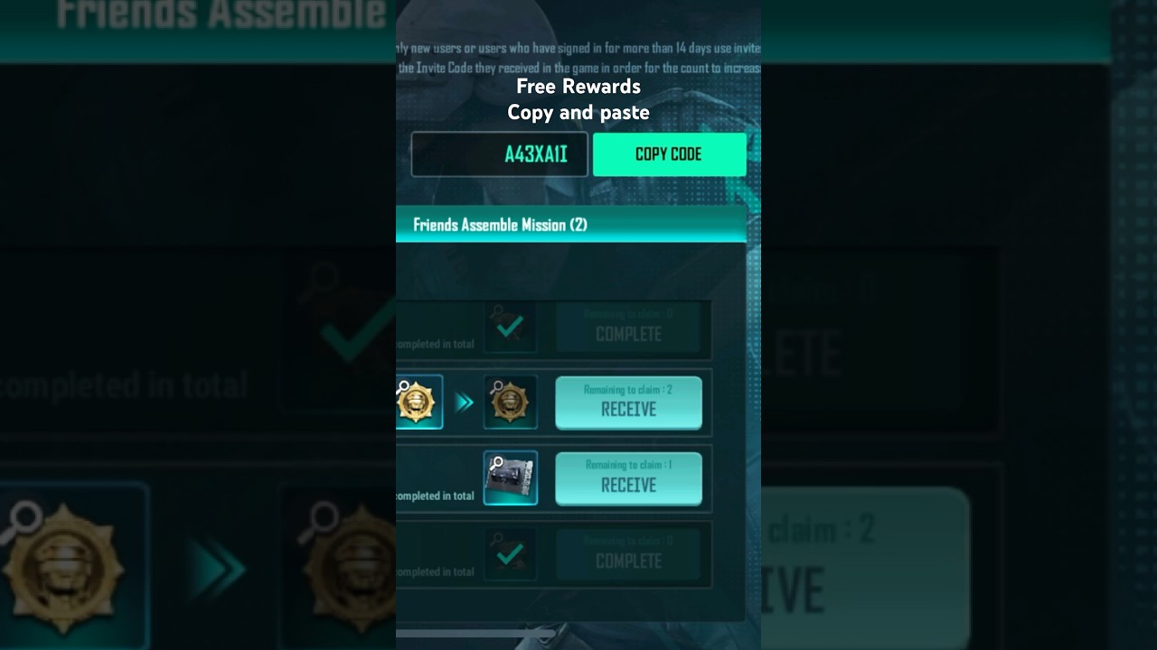 Friends Assemble Event code NEW STATE