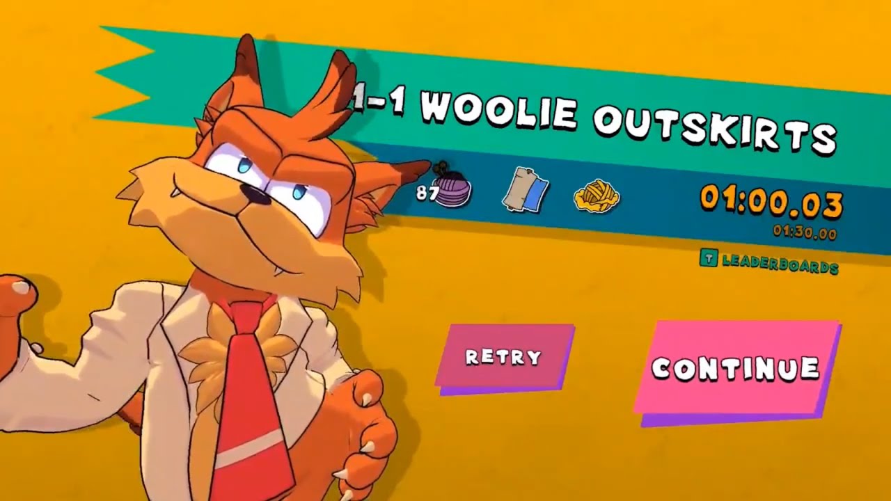 Have another gameplay clip of Fabraz running through the first level of Bubsy 4D.