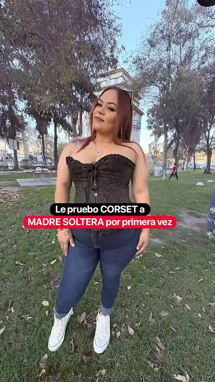 Le pruebo CORSET a MADRE SOLTERA por primera vez @priscilaespatola