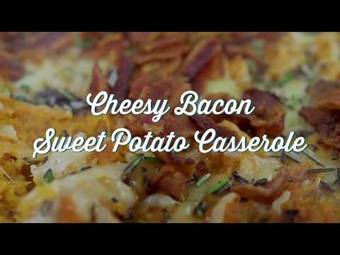 Cheesy Bacon and Sweet Potato Casserole - Paula Deen at the Southern Table