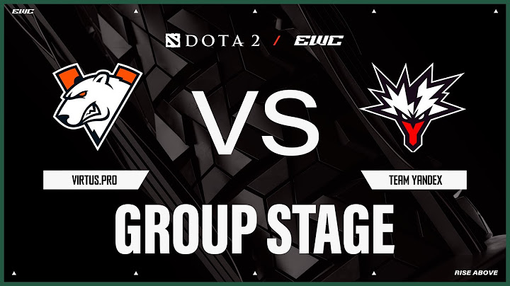 Virtus.pro vs. Team Yandex | Dota 2 at EWC 25 - Day 2 - Group C