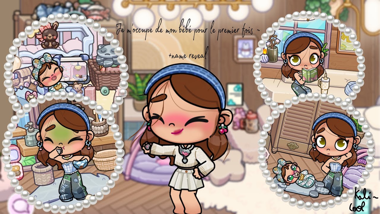Je m’occupe de mon bébé pour la première fois +name reveal🫶💋✨
