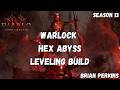 Diablo IV Leveling - Diablo IV - Season 13 - Warlock, Hex Abyss Build - Part 5