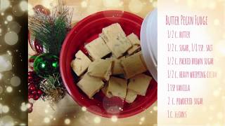 Butter Pecan Fudge