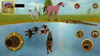 Wild Dog Survival Simulator: Defeat 2 of 4 Giant Boss (Crocodile Den, The Horse Sanctuary) screenshot 5