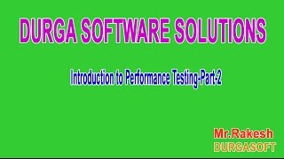 Introduction to Performance Testing Part 2 Wealth