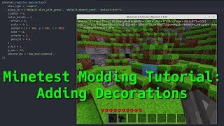 Minetest Modding Tutorial: Decorations screenshot 1