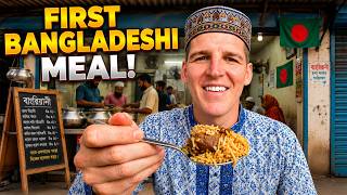Trying My First Bangladeshi Meal! 🇧🇩