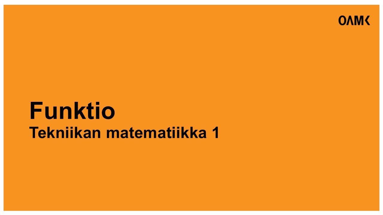 Mikä on funktio