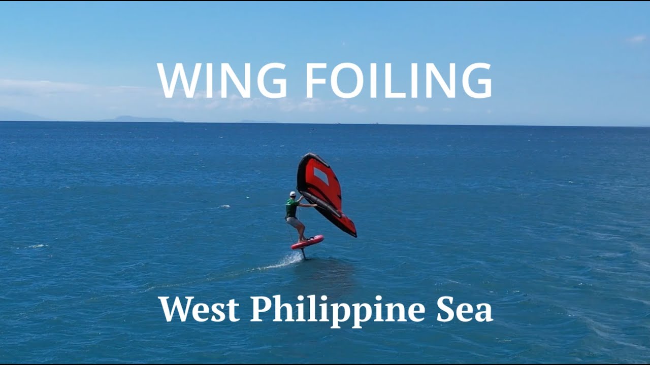 Wing Foiling in the West Philippine Sea - Fanatic Aero Free 1250