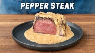 STEAK AU POIVRE (French Pepper Steak)