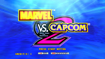 Marvel vs. Capcom 2: New Age of Heroes (Arcade) 【Longplay】