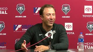 UNM MBB - Richard Pitino Media Availability (6/14/22)