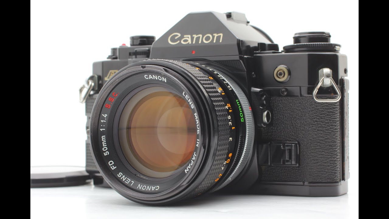 Canon A-1／50mm F1.4 SSC／前後レンズキャップ付-