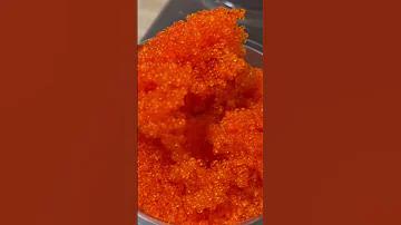 Tobikko Fish Eggs Shorts Subscribe Viral Asmr Cravings Satisfying Yummy Japanesefood Reels 