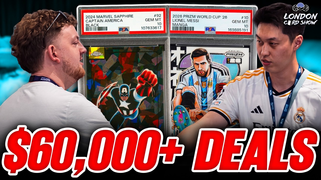 $60k in DEALS on FINAL Day of London Card Show!