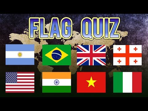 16 Country Flag Mashup Quiz - By Actreal