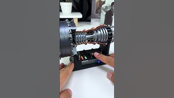 Brushless Tr900 turbofan engine model!!