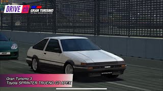 【GT3】 266hp Toyota SPRINTER TRUENO GT-APEX (AE86, Type I,J) '83 | Cote D'Azur