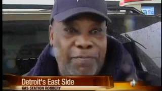 Detroit gas station robbed