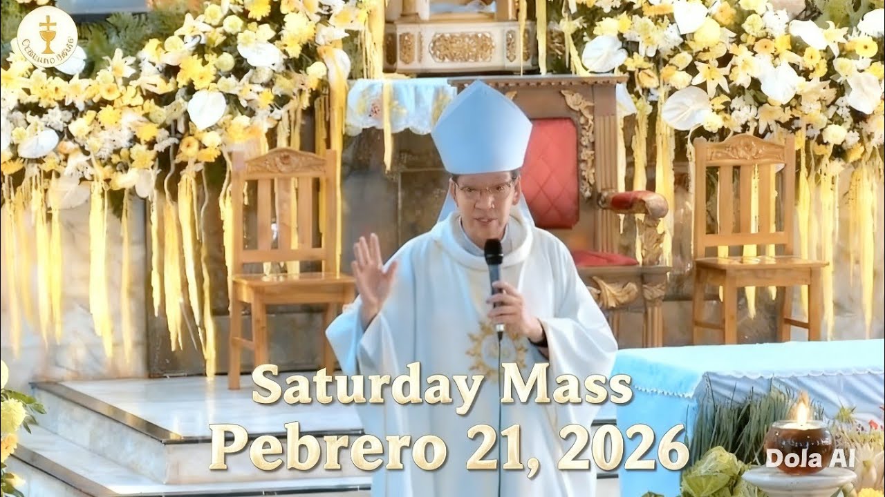 MOST. REV, ALBERTO S. UY D,D. CEBUANO MASS HEALING SATURDAY