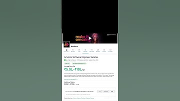 How much does Software Engineer earn in Amdocs #salary #jobs #amdocs #ctc