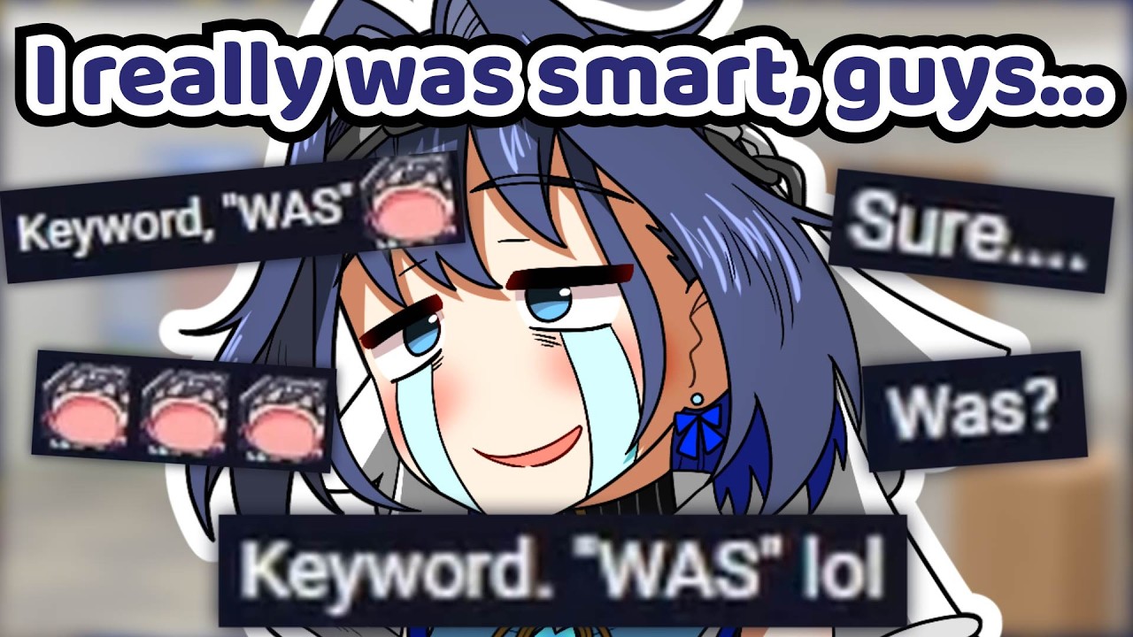 You're not convincing anyone like this, Kronii...