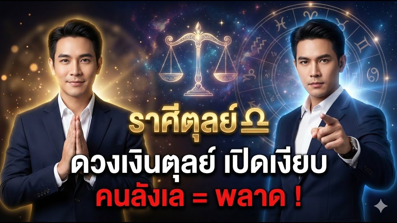 ♎ ราศีตุลย์ ต้นปี 2569 | เงินก้อนกำลังมาแบบไม่ทันตั้งตัว ระวังพลาดถ้าไม่รู้สัญญาณนี้