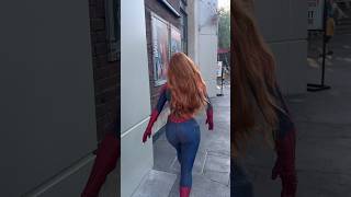 Famous Just borrowing Spidey’s suit 🕷️🕸️ #spiderman #spiderverse #cosplay Profile