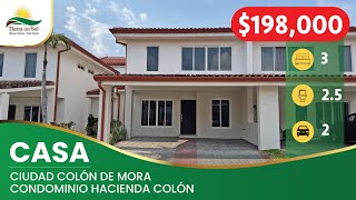 Casa de 3 habitaciones a la venta en Ciudad Colón, condominio Hacienda Colón. Casa de 3 habitaciones a la venta en Ciudad Colón, condominio Hacienda Colón.