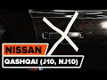 How to change door handle on NISSAN QASHQAI (J10, NJ10)  [TUTORIAL AUTODOC]